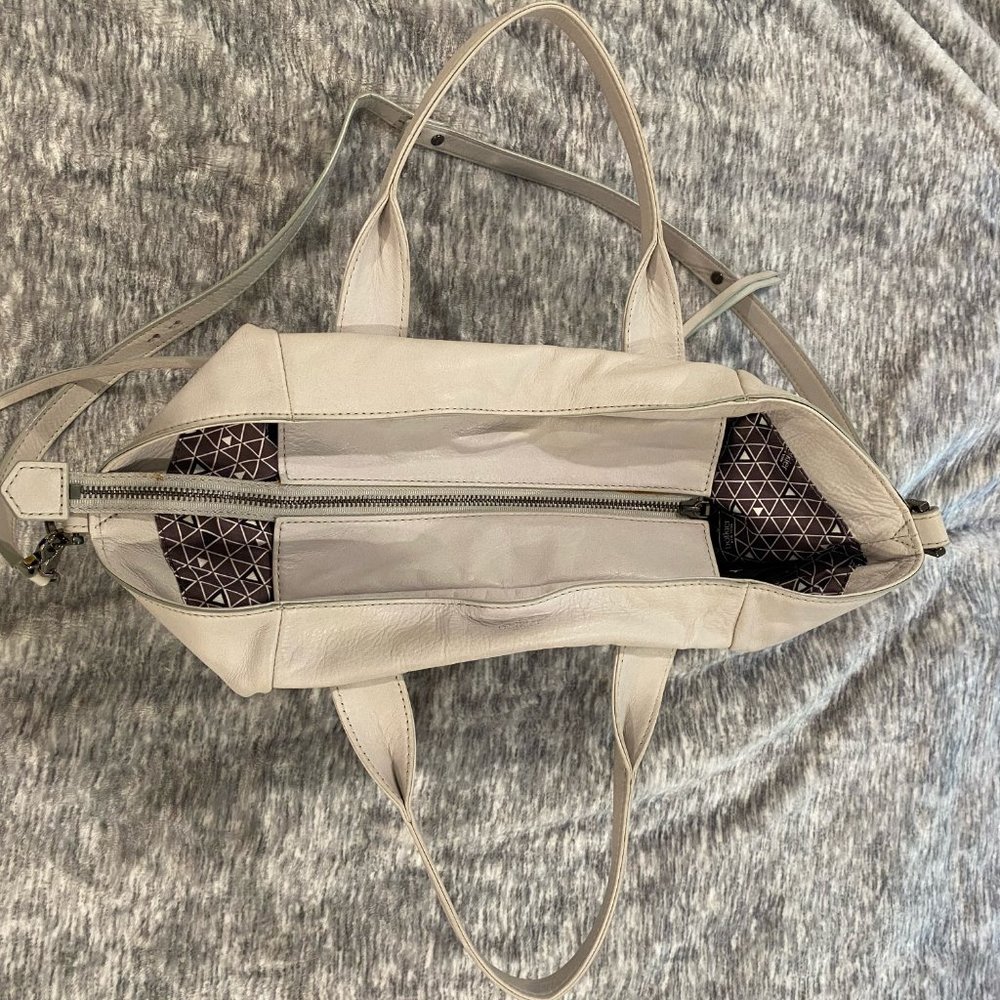 Botkier Gray Leather Trigger Bag - image 4